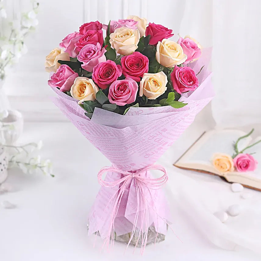 (test product)Blooming Joy Rose Standing Bouquet